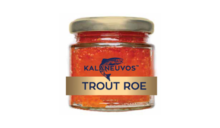 Finnish Premium Pasteurised Rainbow Trout Roe